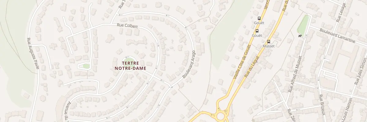 Plan du 67 Bd Arago à Saint-Brieuc