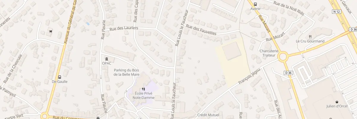 Plan du 18 Rue Louis Le Faucheur à Plérin