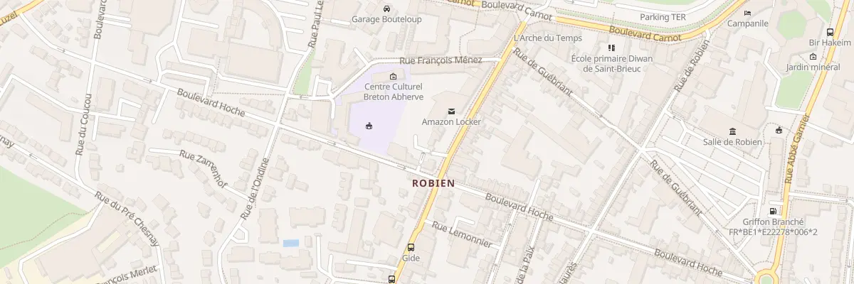 Plan du 18 Rue Jules Ferry à Saint-Brieuc