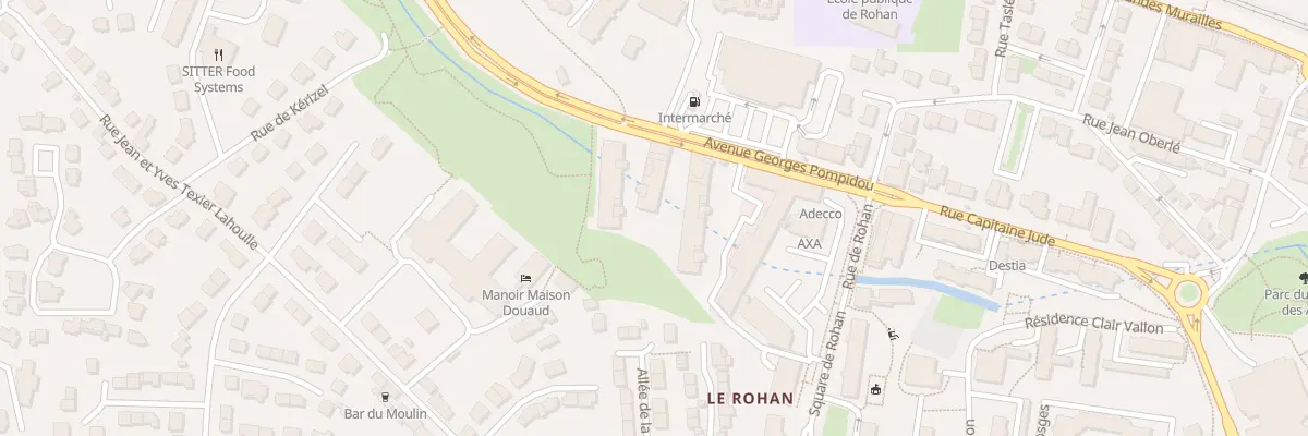 Plan du 17 Av Georges Pompidou à Vannes