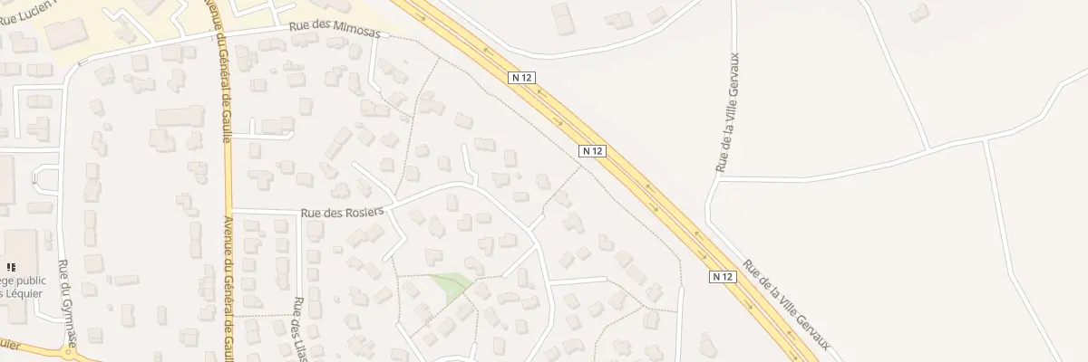 Plan du 35 Rue des Rosiers à Plérin