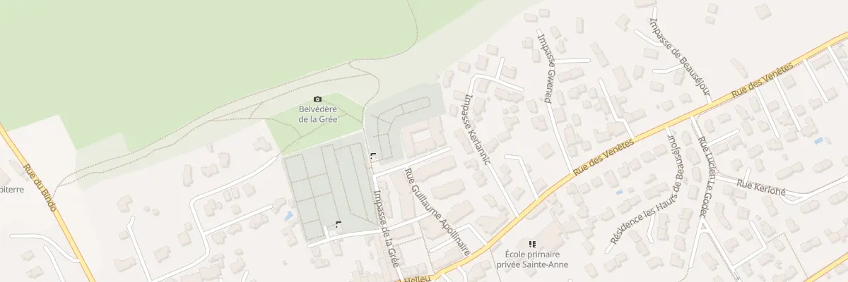 Plan du 3 Rue Arthur Rimbaud à Sarzeau