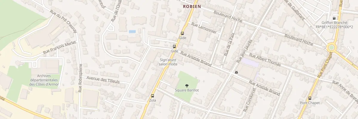 Plan du 71 Rue Jules Ferry à Saint-Brieuc