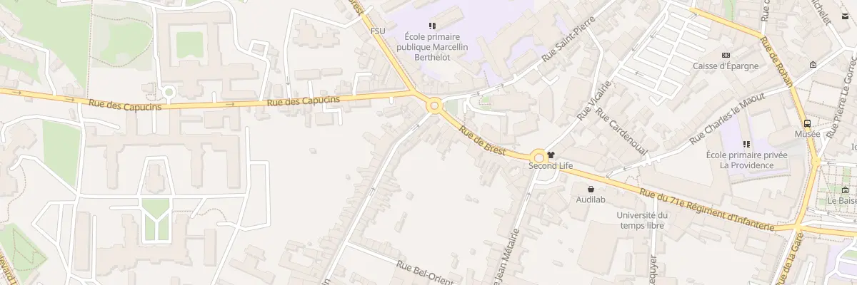 Plan du 19 Rue de Brest à Saint-Brieuc
