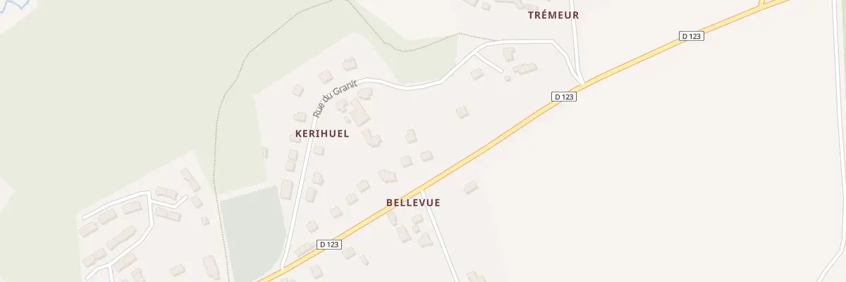 Plan du 35 Rue du Comte Lanjuinais à Bignan