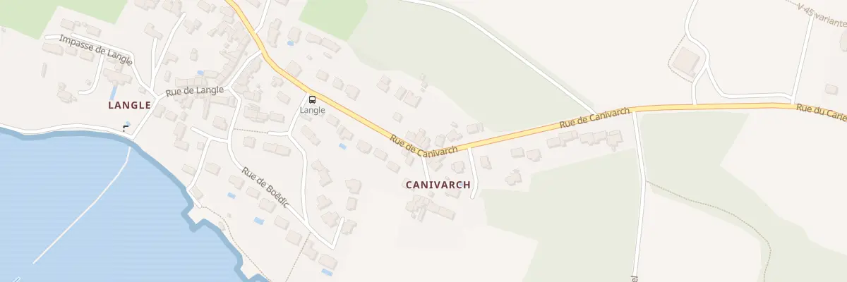 Plan du 26 Rue de Canivarch à Séné