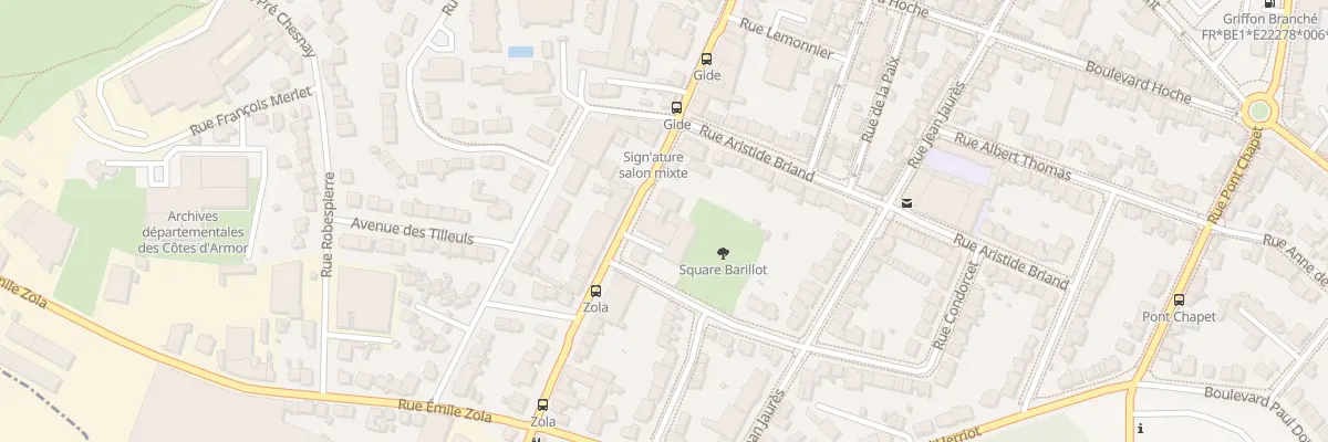 Plan du 79 Rue Jules Ferry à Saint-Brieuc