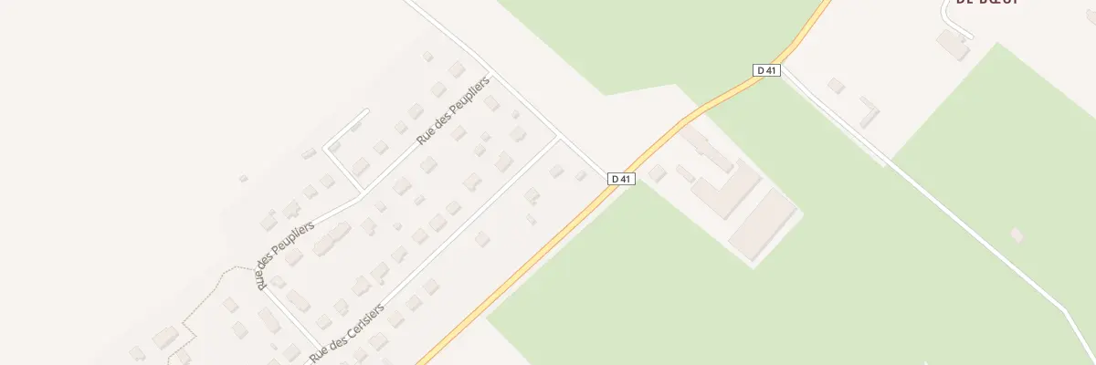 Plan du 1 Rue des Cerisiers à Saint-Maudan