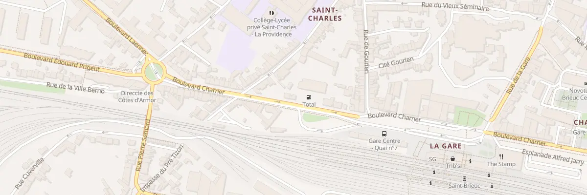 Plan du 46 Bd Charner à Saint-Brieuc