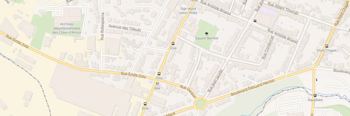 Plan du 85 Rue Jules Ferry à Saint-Brieuc