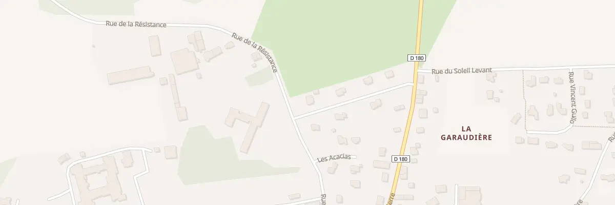 Plan du 43 Rue des Acacias à Crédin