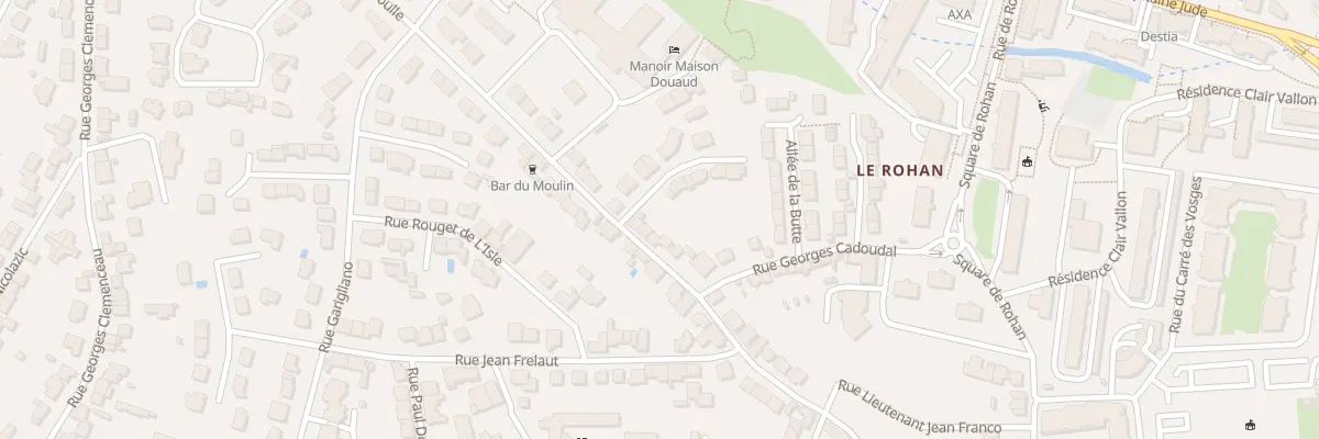 Plan du 52 Rue 2 Freres T Lahoulle à Vannes