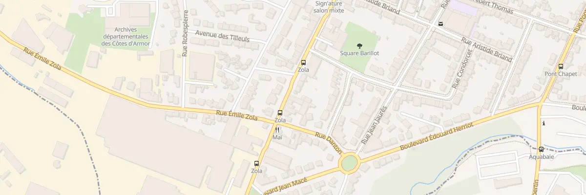 Plan du 89 Rue Jules Ferry à Saint-Brieuc
