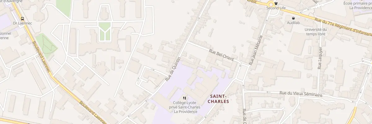 Plan du 37 Rue de Quintin à Saint-Brieuc