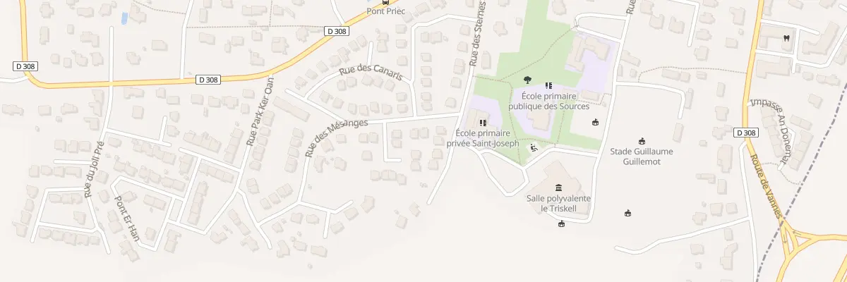 Plan du 18 Rue des Mésanges à Meucon
