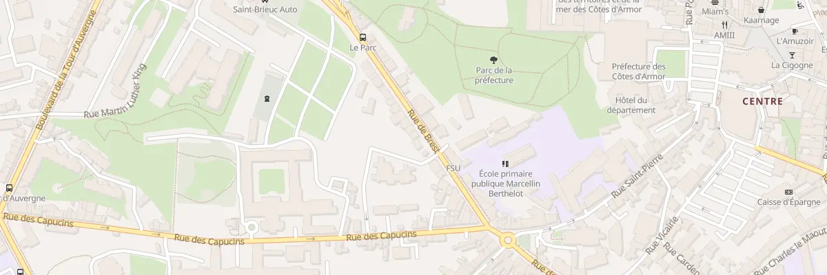 Plan du 39 Rue de Brest à Saint-Brieuc
