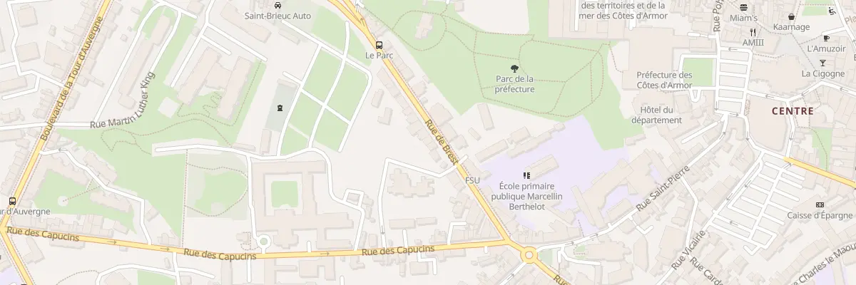 Plan du 41 Rue de Brest à Saint-Brieuc