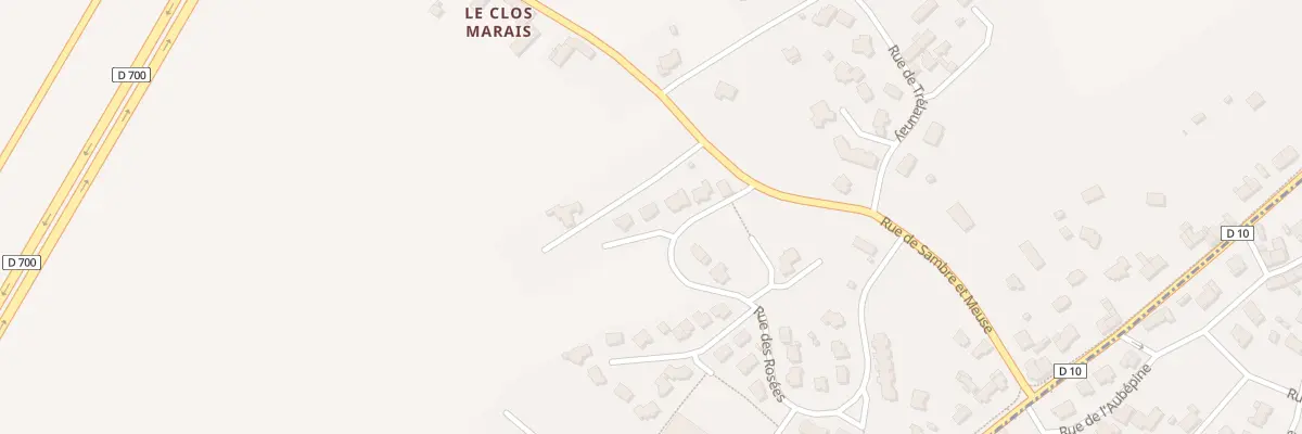 Plan du 25 Rue des Rosées à Trégueux