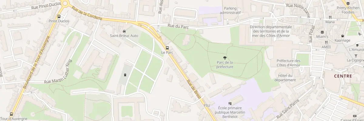 Plan du 24 Rue de Brest à Saint-Brieuc