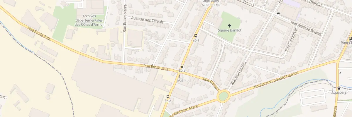 Plan du 70 Rue Jules Ferry à Saint-Brieuc