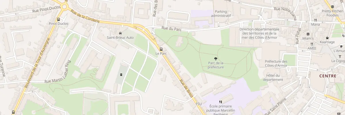 Plan du 26 Rue de Brest à Saint-Brieuc