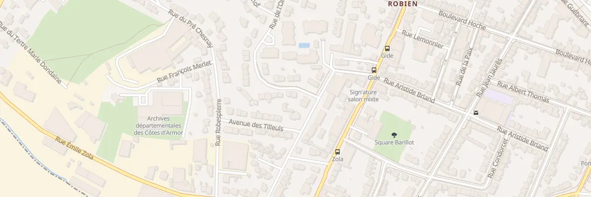 Plan du 56 Rue de l’Ondine à Saint-Brieuc