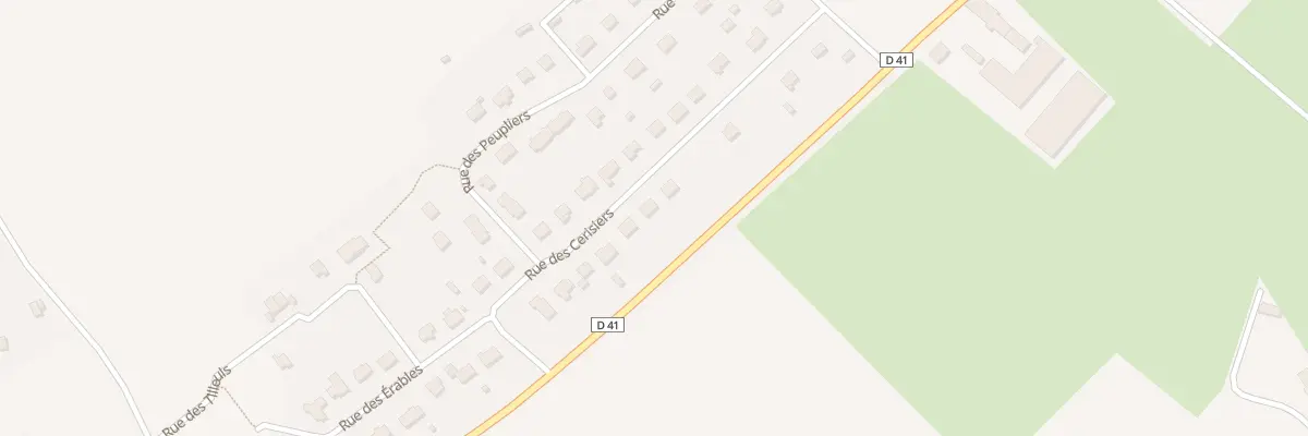 Plan du 13 Rue des Cerisiers à Saint-Maudan