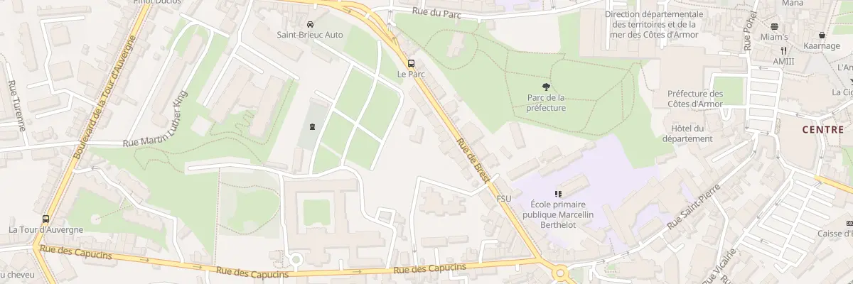 Plan du 45T Rue de Brest à Saint-Brieuc