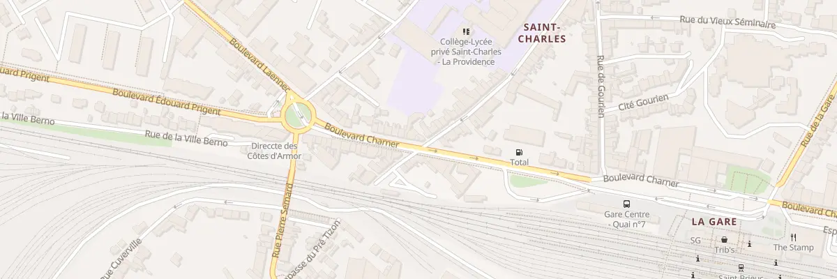 Plan du 50B Bd Charner à Saint-Brieuc