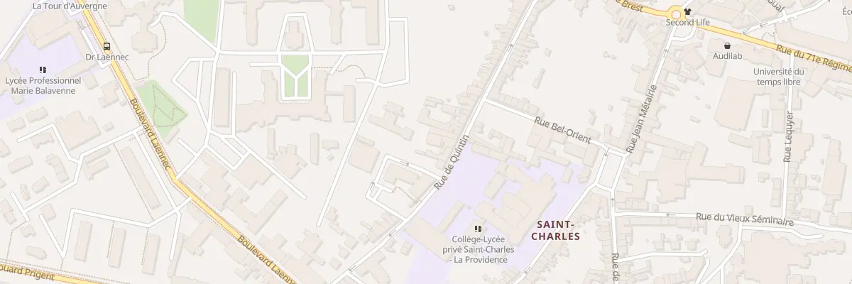 Plan du 66 Rue de Quintin à Saint-Brieuc