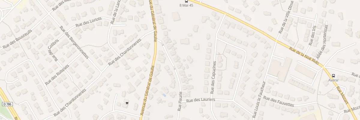 Plan du 36 Rue Fleurie à Plérin