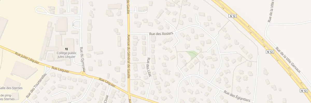 Plan du 18 Rue des Lilas à Plérin