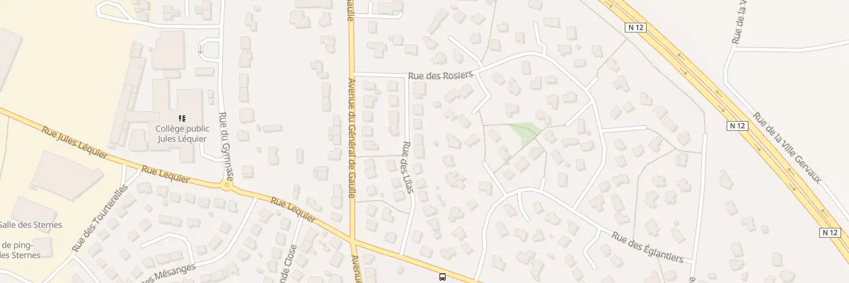 Plan du 16 Rue des Lilas à Plérin