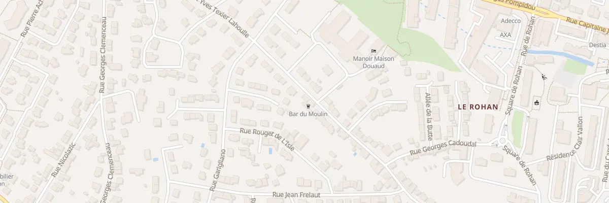 Plan du 57 Rue 2 Freres T Lahoulle à Vannes