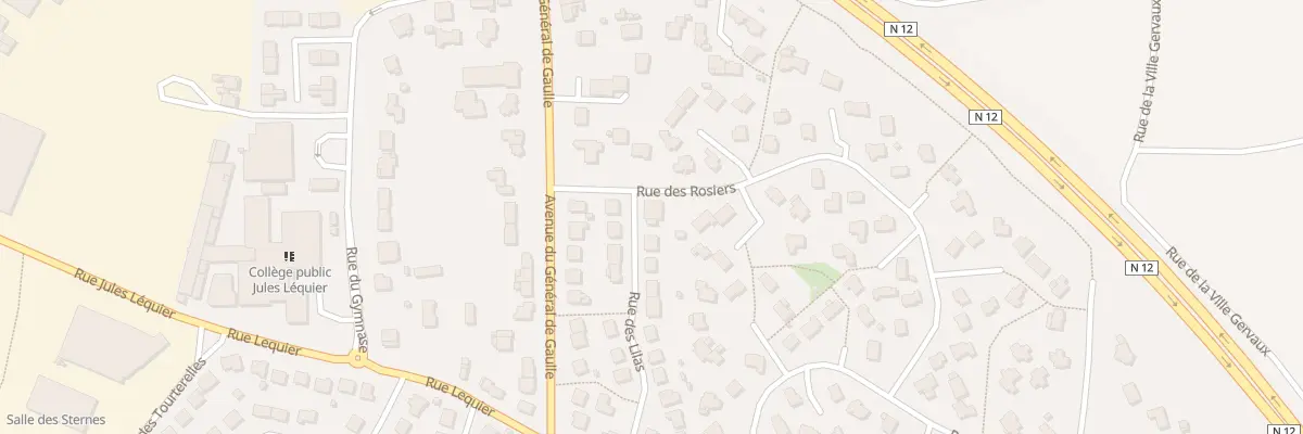 Plan du 22 Rue des Lilas à Plérin