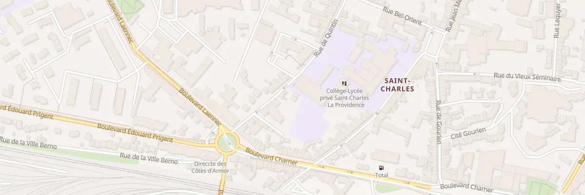 Plan du 47 Rue de Quintin à Saint-Brieuc