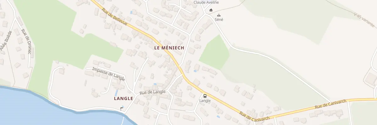 Plan du 4 Rue Er Lann à Séné