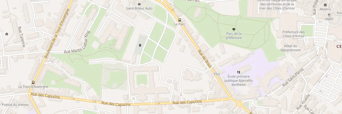Plan du 51 Rue de Brest à Saint-Brieuc