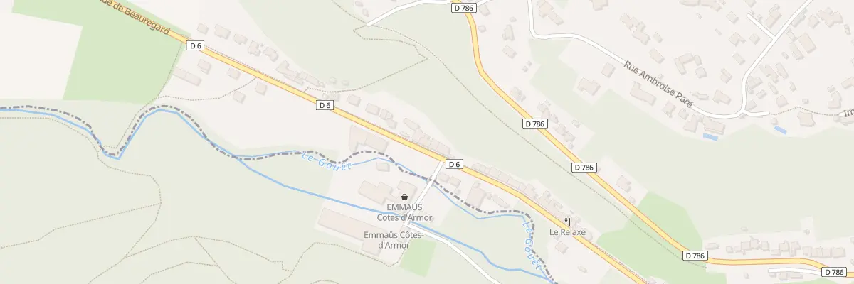 Plan du 56 Rue de Beauregard à Paimpol
