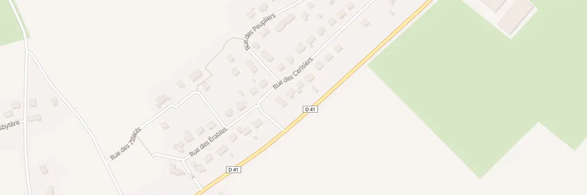Plan du 21 Rue des Cerisiers à Saint-Maudan