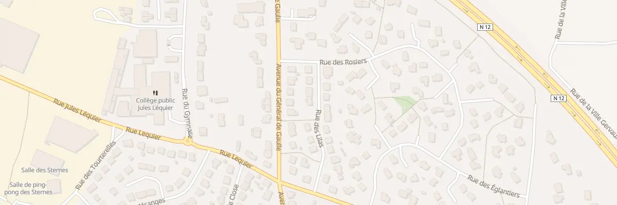 Plan du 11B Rue des Lilas à Plérin