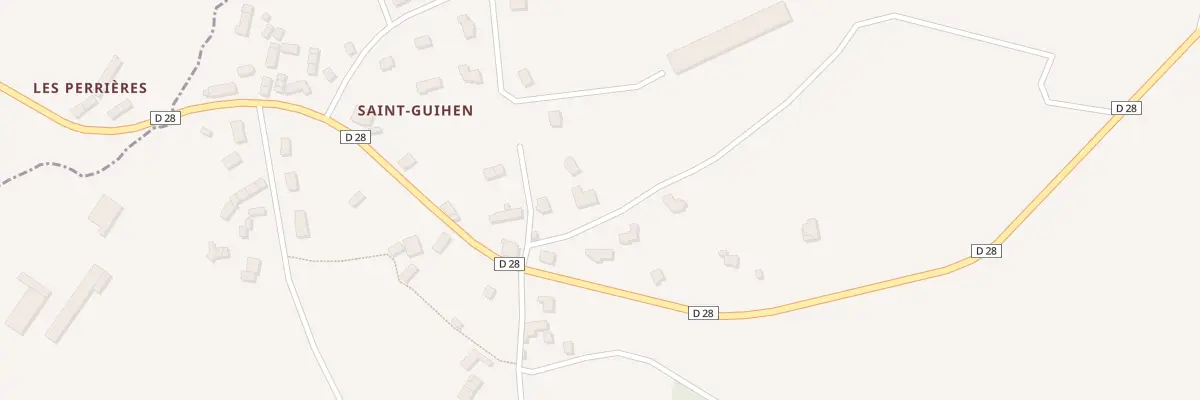 Plan du 957 Saint-Guihen à Saint-Carreuc