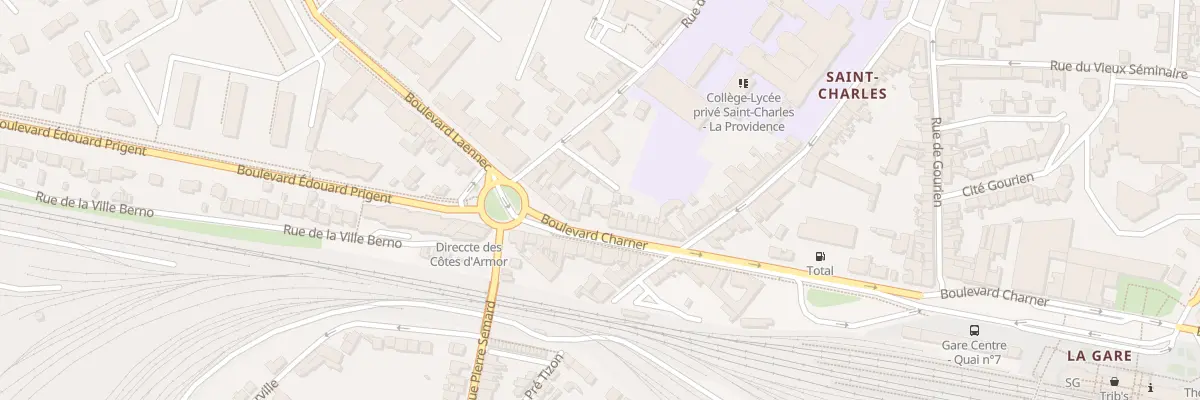 Plan du 62 Bd Charner à Saint-Brieuc