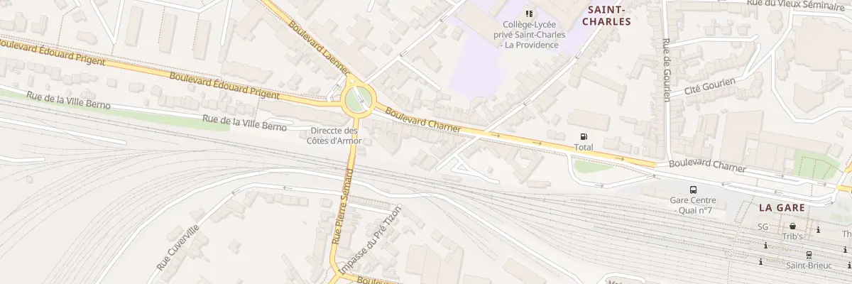 Plan du 29 Bd Charner à Saint-Brieuc