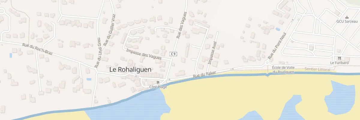 Plan du 35 Rue des Vagues à Sarzeau