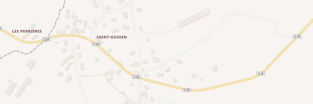 Plan du 5916 Saint-Guihen à Saint-Carreuc