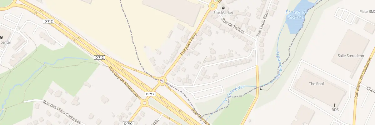 Plan du 145 Rue Jules Ferry à Saint-Brieuc