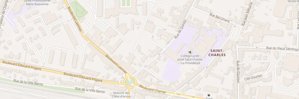 Plan du 94 Rue de Quintin à Saint-Brieuc