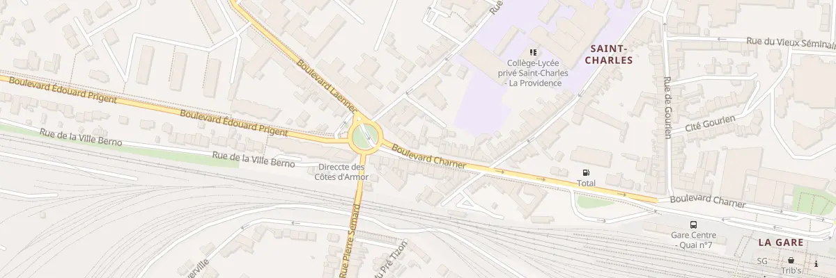 Plan du 64 Bd Charner à Saint-Brieuc