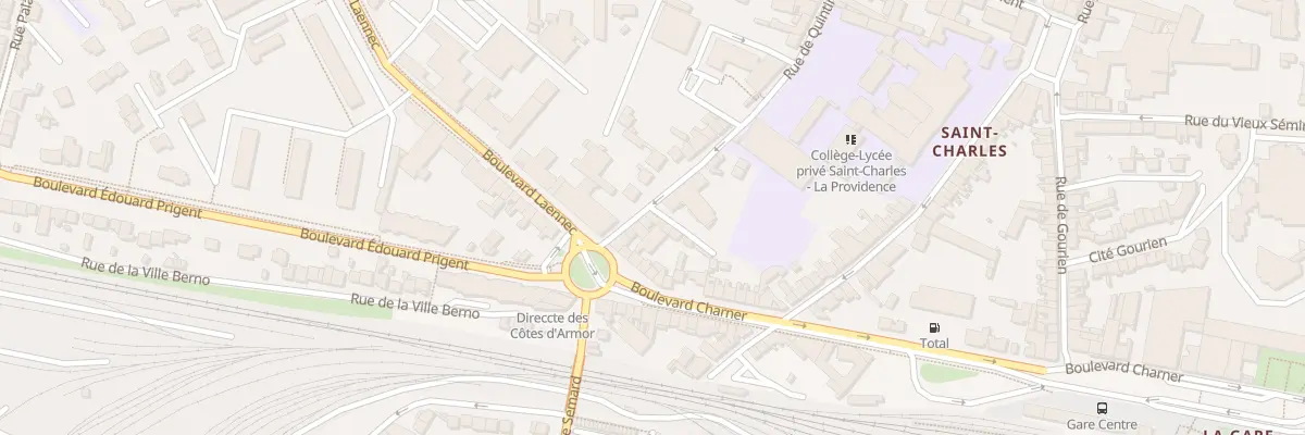 Plan du 55 Rue de Quintin à Saint-Brieuc